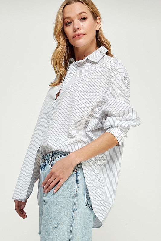 Julia Button Up